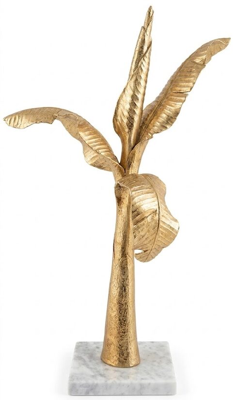 Zelta banānkoka statuja 
