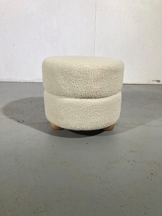 Mīksts apaļš pufs 34 x 37cm