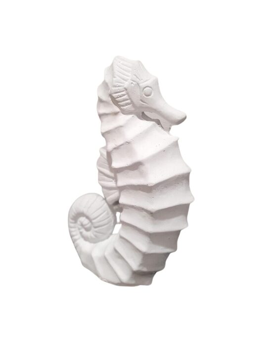 Balts dekoratīvs jūraszirdziņš 29 cm 