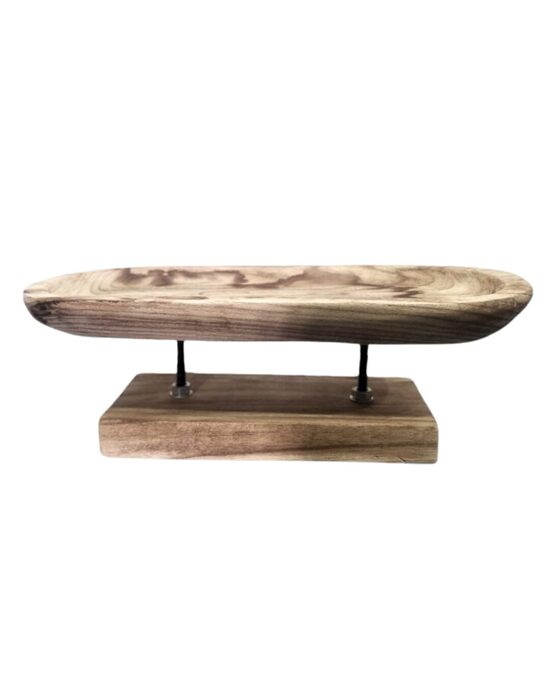 Koka dekoratīvs paliktnis ( etažieris ) 43cm x 19cm x 15cm