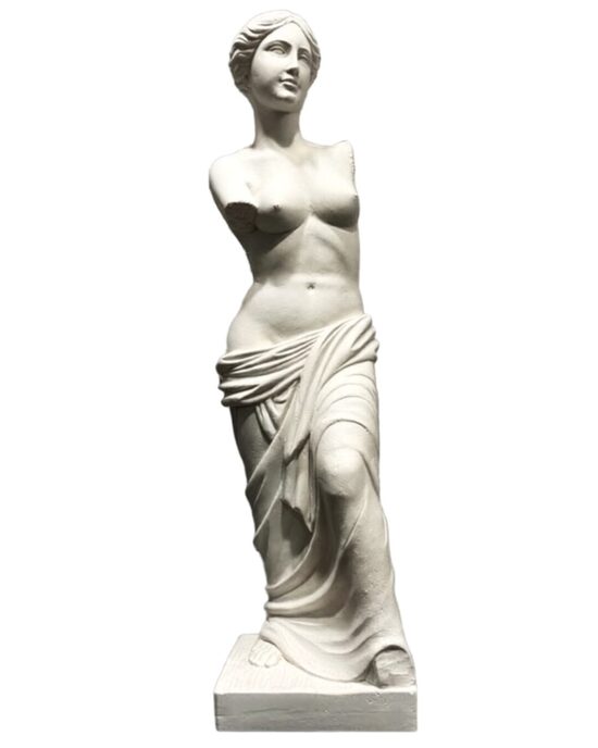 Senās Grieķijas statuja Afrodīte (augstums 113 cm) ( viegli pārvadājamas, var smagumam uzpildīt ar ūdeni! )