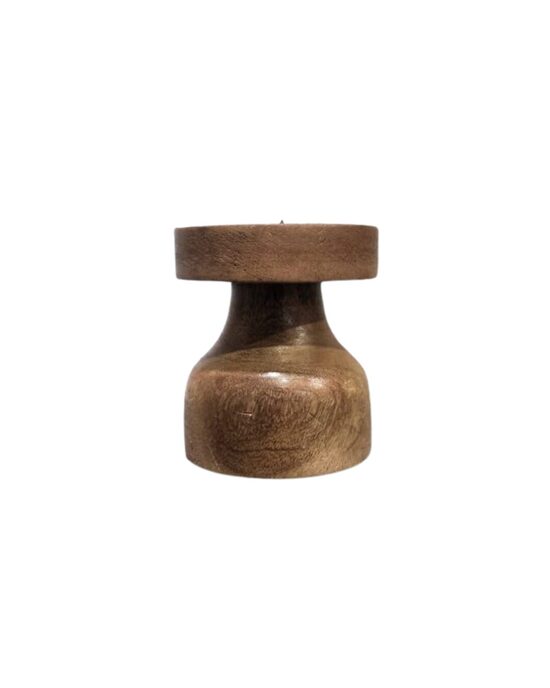 Koka svečturi 12cm