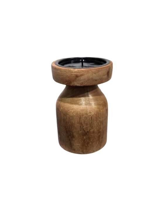 Koka svečturi 16cm
