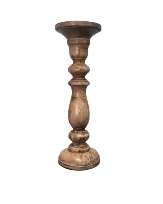 Koka svečturi 38cm