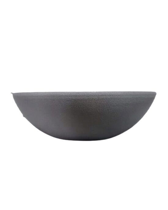 Matēta pelēka bļodiņa 20cm x 7cm