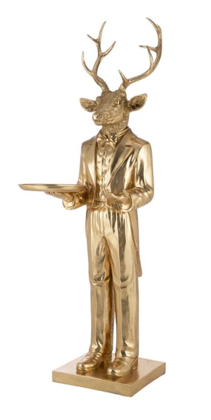 Zelta briedis (augstums 194 cm, platums 50 cm)