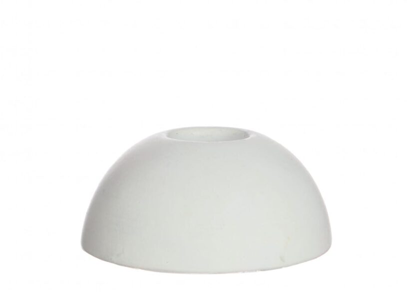 Balts svečturis garajām galda svecēm nr.3