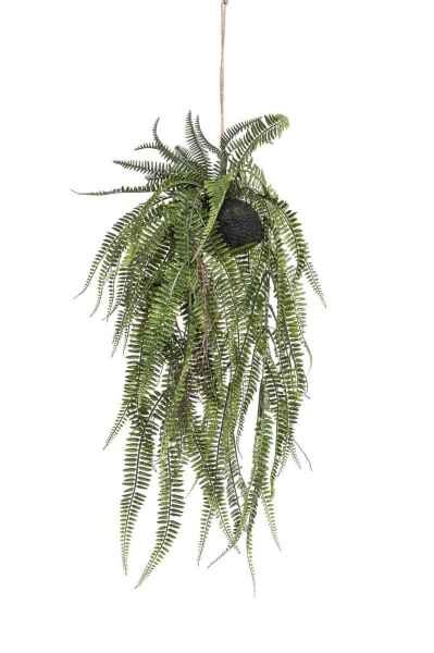 Fern bush hanging on ball 70cm
