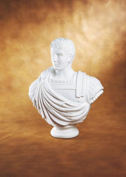 Statuja - Cēzars Augusto cm.60 x 30 x 72 h