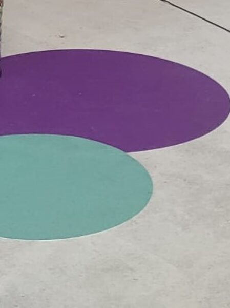 Mint krāsas linoleja paklāji 80cm