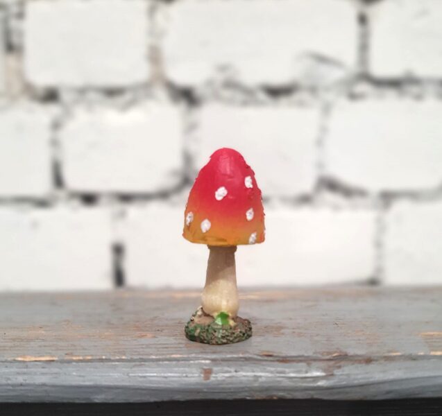 Dekoratīva mušmirīte 8 cm